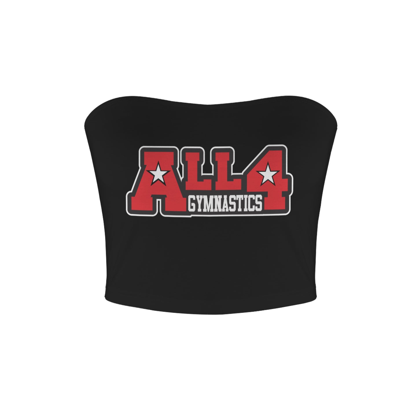Backless Tube Crop Top