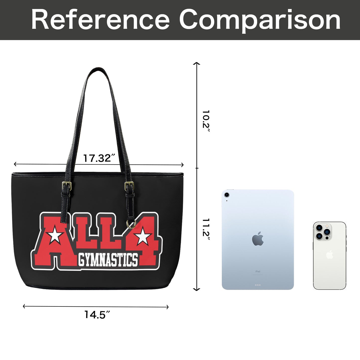 Leather Tote Bag-Large