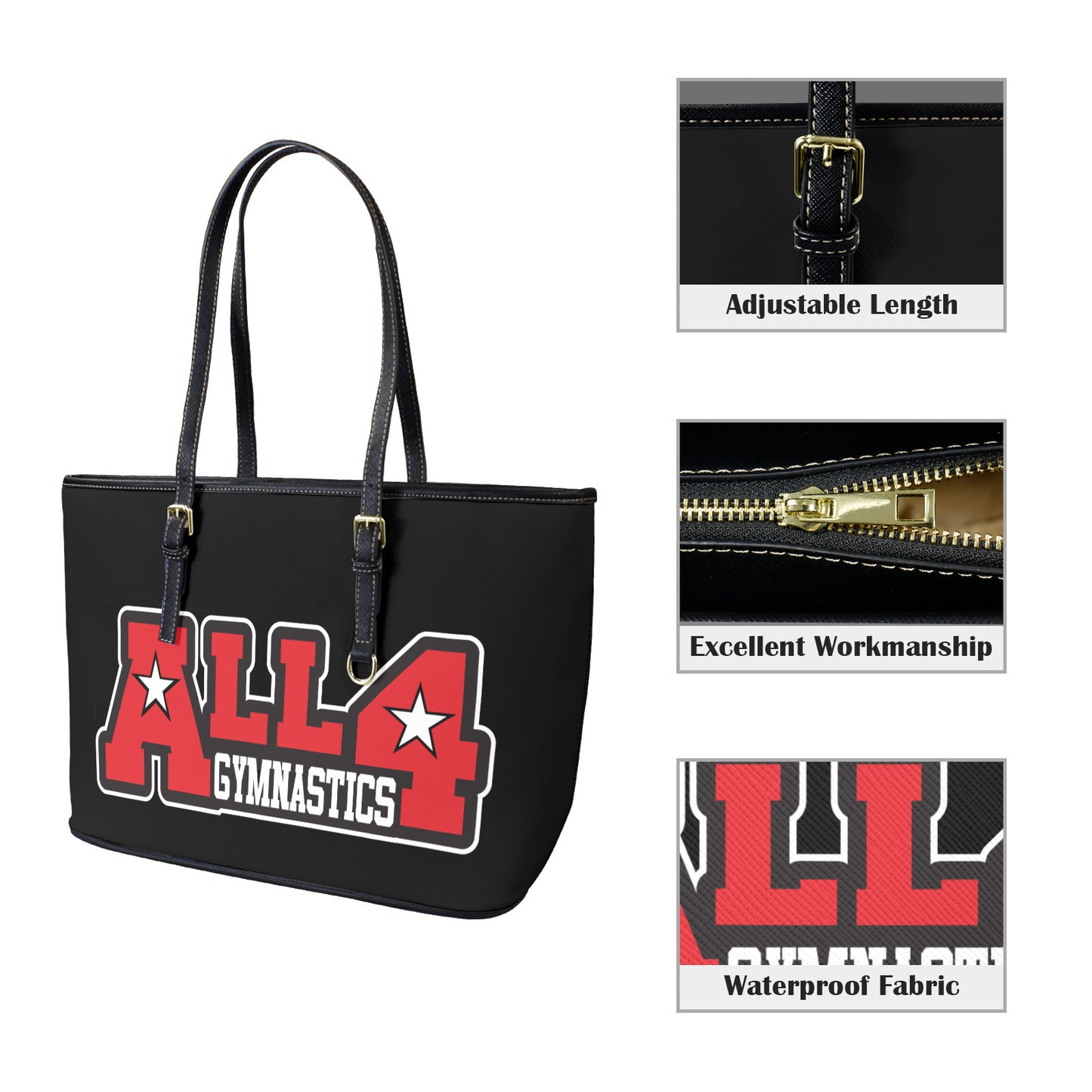 Leather Tote Bag-Large
