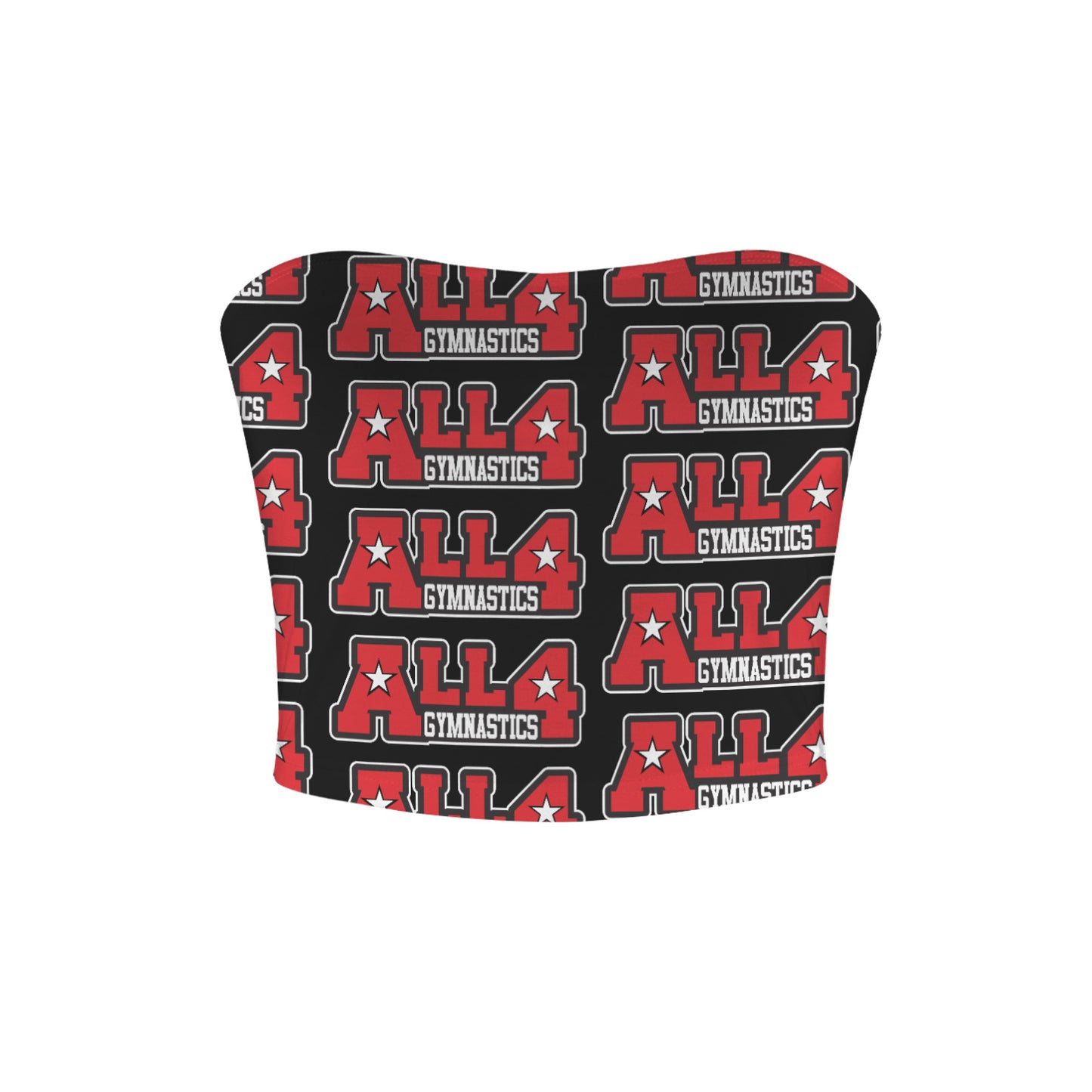 Backless Tube Crop Top