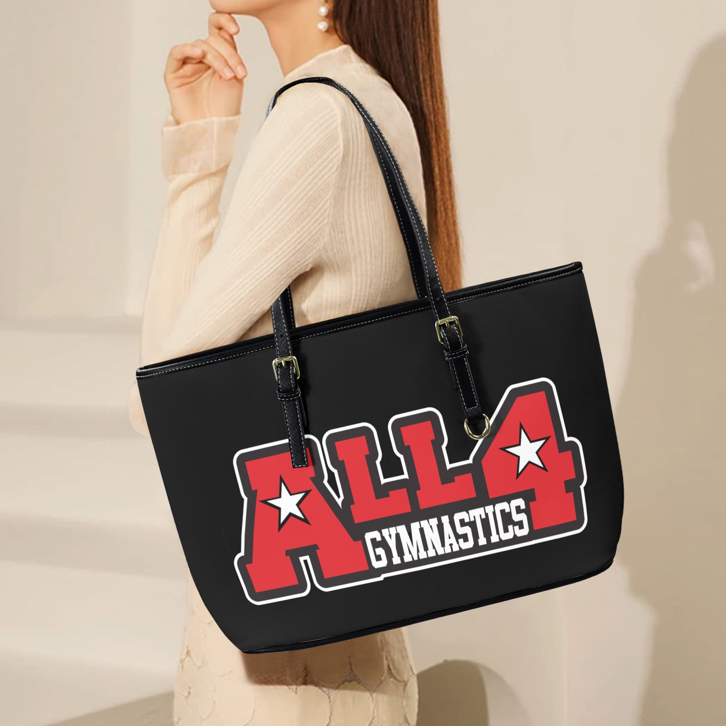 Leather Tote Bag-Large