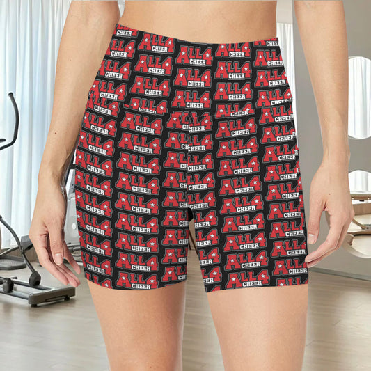 High Waist Deep Pockets Yoga Shorts