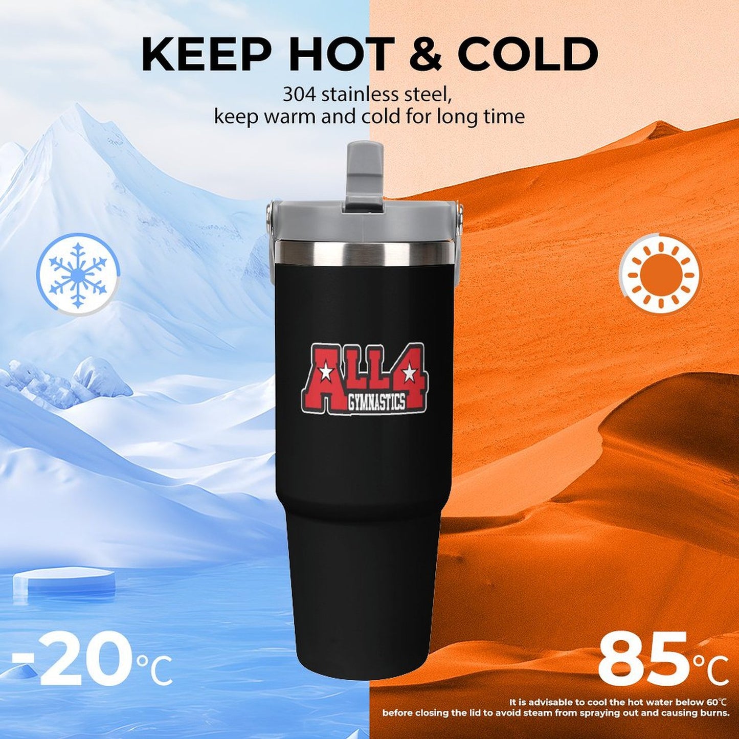Tumbler with Top Handle